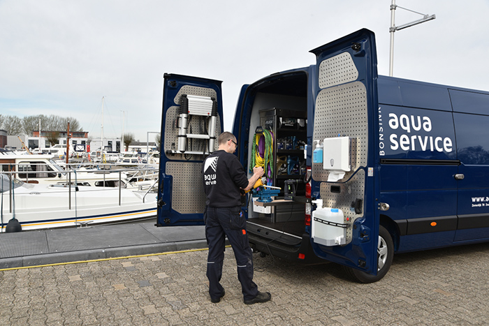 Refit-voordelen van Bonsink Aquaservice