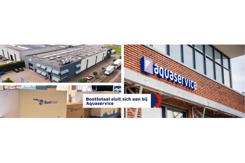 Boottotaal sluit zich aan bij Aquaservice!
