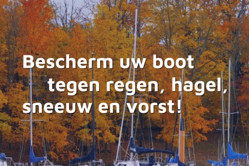 Winterklaar-tips: bescherm uw boot tegen regen, hagel, sneeuw en vorst!